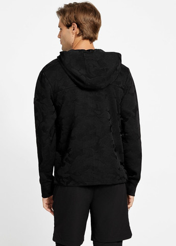 Чорна демісезонна вітровка Guess