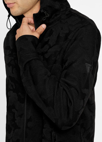 Чорна демісезонна вітровка Guess