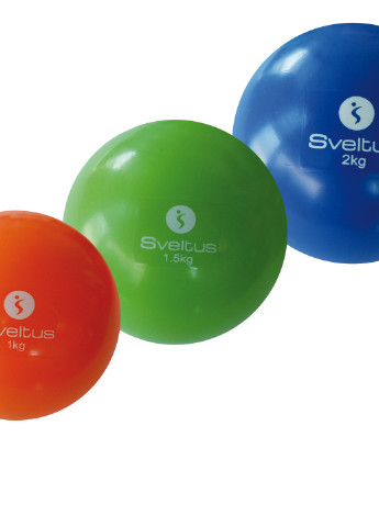 Мяч-утяжелитель 1 кг (SLTS-0451) Sveltus (254398152)
