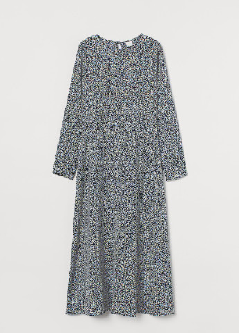 Комбінована повсякденний сукня H&M з квітковим принтом