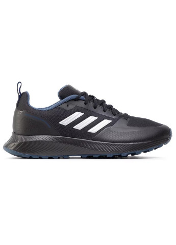 Черные демисезонные мужские кроссовки adidas RUNFALCON 2.0