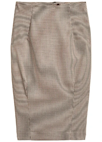 Бежевая кэжуал юбка H&M