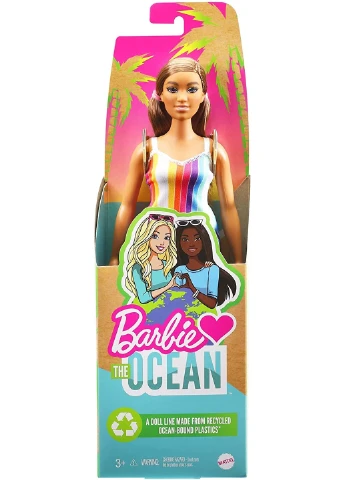Лялька Barbie Loves The Ocean Барбі Любить океан Брюнетка (GRB38) Mattel (255665102)