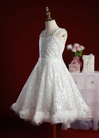 Біла сукня SHEIN (323082582)
