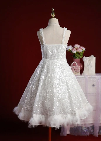 Біла сукня SHEIN (323082582)
