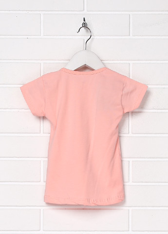 Персиковая летняя футболка с коротким рукавом OTR Kiwi