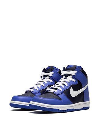 Синій осінні кросівки db2179-400_2024 Nike Dunk High Gs
