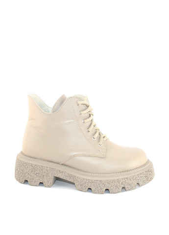 Осенние ботинки тимберленды Mila на тракторной подошве