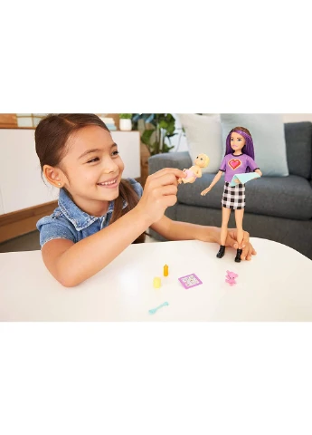 Ігровий набір Барбі Barbie Skipper Babysitters Inc. Няня Скіппер лялька +аксесуари (GRP11) Mattel (255664940)