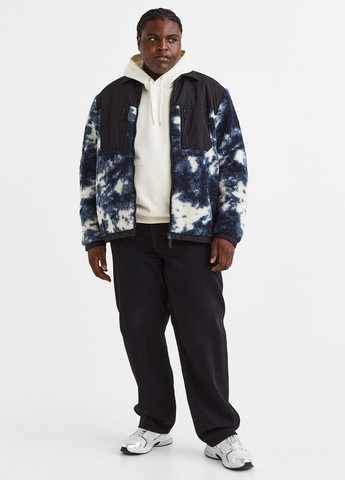 Чорно-біла демісезонна куртка H&M