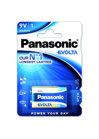 6LR61 Evolta * 1 батарея (6LR61EGE / 1BP) Panasonic (251412238)