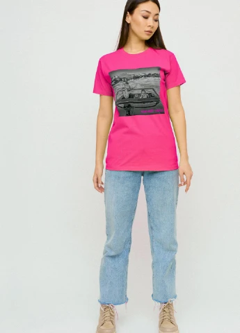 Футболка Boyfriend / air print / YAPPI - (237407725)