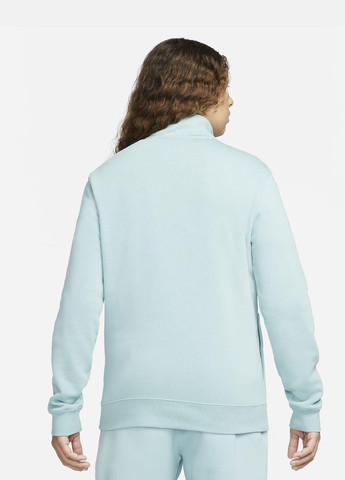 Толстовка DD4732-309 Nike Sportswear Club Brushed-Back 1/2-Zip (319359140)