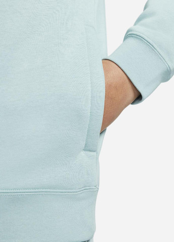 Толстовка DD4732-309 Nike Sportswear Club Brushed-Back 1/2-Zip (319359140)