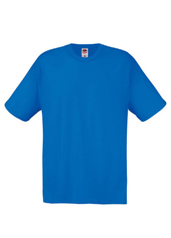 Синяя футболка Fruit of the Loom Original T