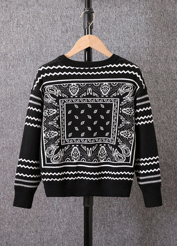 Чорний демісезонний джемпер джемпер SHEIN