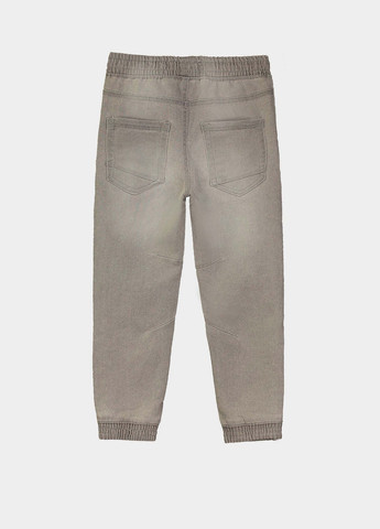 Светло-серые демисезонные джоггеры джинсы Piazza Italia