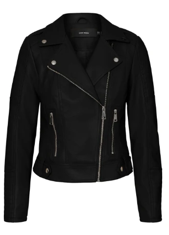 Черная демисезонная куртка Vero Moda