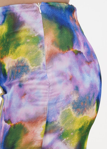 Разноцветная кэжуал с абстрактным узором юбка Boohoo