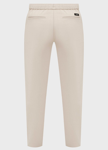 Кремовые классические, кэжуал демисезонные прямые брюки Calvin Klein