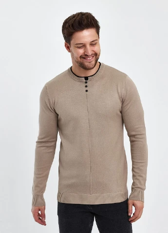 Бежевий демісезонний светр джемпер Trend Collection