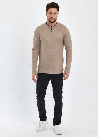 Бежевий демісезонний светр джемпер Trend Collection
