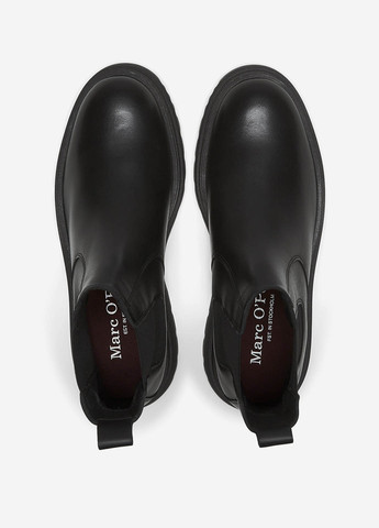 Черные осенние ботинки челси Marc O'Polo