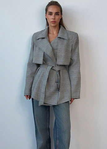 Плащ SHEIN тренчкот на гудзиках демісезон (322814139)