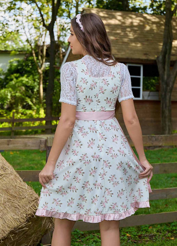 Рожева святковий, кежуал сукня SHEIN з квітковим принтом