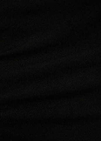 Черная кэжуал однотонная юбка KOTON а-силуэта (трапеция)