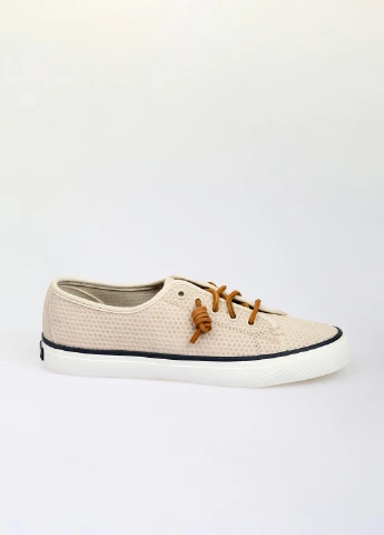 Бежевые кеды Sperry