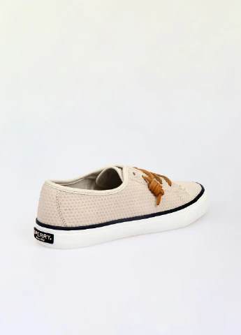 Бежевые кеды Sperry