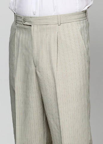 Светло-бежевый летний костюм (пиджак, брюки) брючный Galant