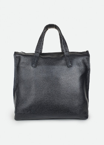 Женская черная большая сумка натуральная кожа Fashion (232986058)