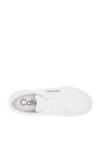 Белые кеды Calvin Klein