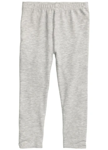 Серые демисезонные леггинсы H&M