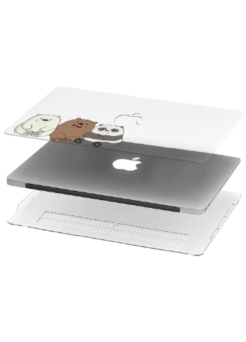 Чохол пластиковий для Apple MacBook Pro 13 A1706 / A1708 / A1989 / A2159 / A1988 We Bare bears (9648-1774) MobiPrint (218525102)