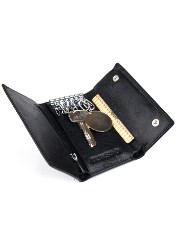 Жіночий шкіряний гаманець-ключниця 12,3х7,3х1 см st leather (252129549)