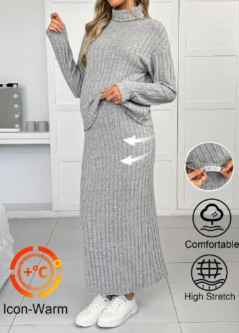 Костюм для вагітних (гольф, спідниця) SHEIN (331821312)