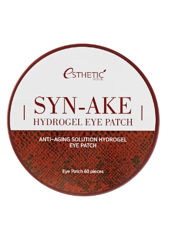Esthetic House Гідрогелеві патчі під очі проти старіння Syn-Ake Hydrogel Eye Patch 60 шт — Крем, Південна Корея (255417379)