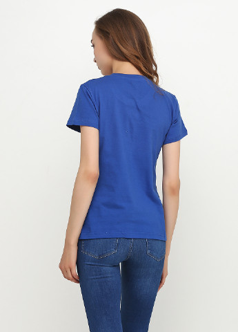 Синяя летняя футболка Manatki