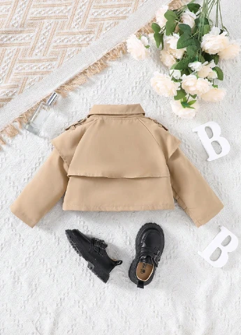Бежевая демисезонная куртка SHEIN