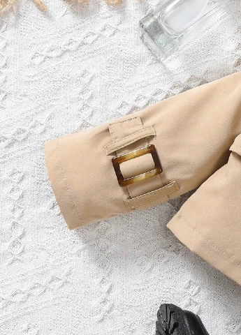Бежевая демисезонная куртка SHEIN