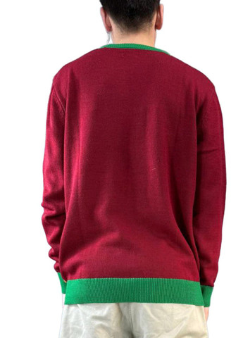 Комбінований зимовий светр джемпер H&M