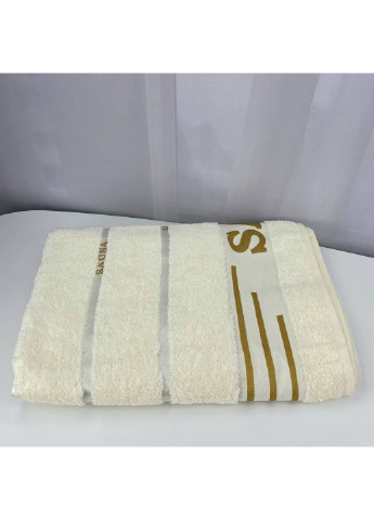 Cestepe полотенце для сауны махровое sauna турция 6340 молочное 90х165 см комбинированный производство - Турция