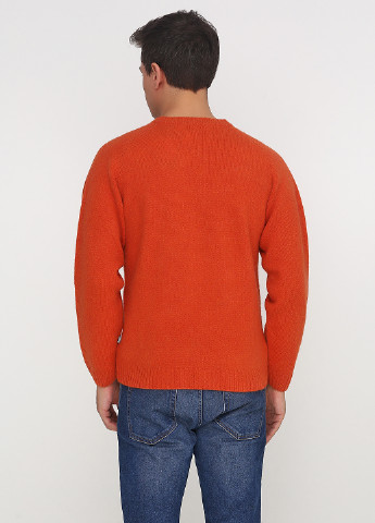 Кирпичный зимний пуловер пуловер Diadora