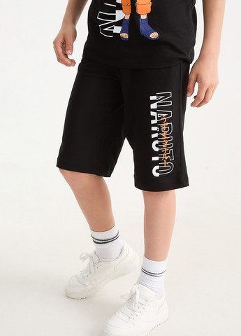 Черный летний комплект (майка, шорты) C&A