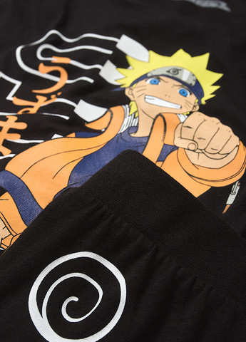 Черный летний комплект (майка, шорты) C&A