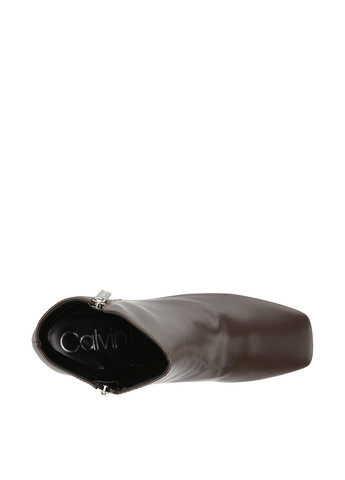 Осенние ботинки Calvin Klein с молнией из искусственной кожи