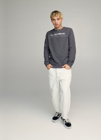 Темно-сірий світшот чоловічий basic /no flis/ YAPPI (252258975)